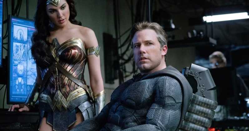 Ben Affleck and Gal Gadot in "Justice League" - Warner Bros.