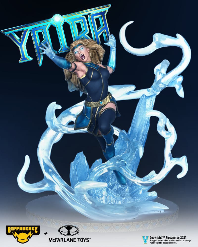 The Rippaverse makes history with Marcos Rios and Caanan White's statue of Yaira (2024), Rippaverse x McFarlane Toys