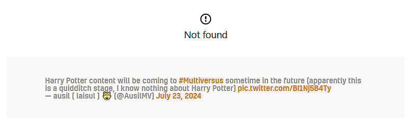 @AusilMV's X Tweet via VGC