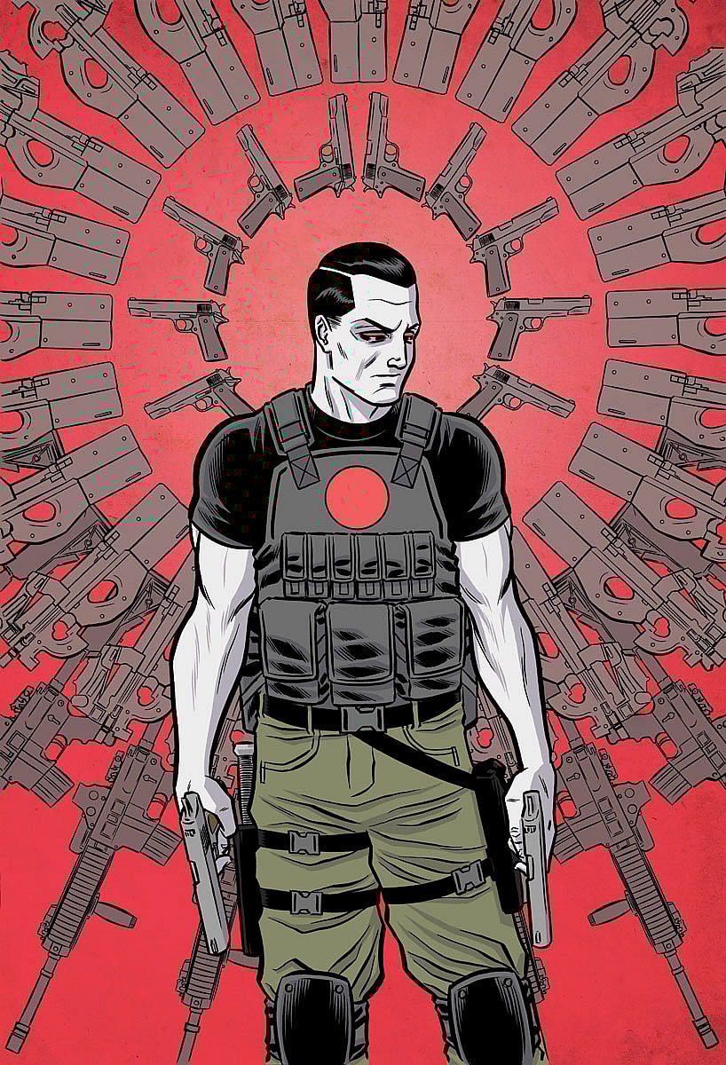 Bloodshot Reborn 2016 Annual #1 Cover