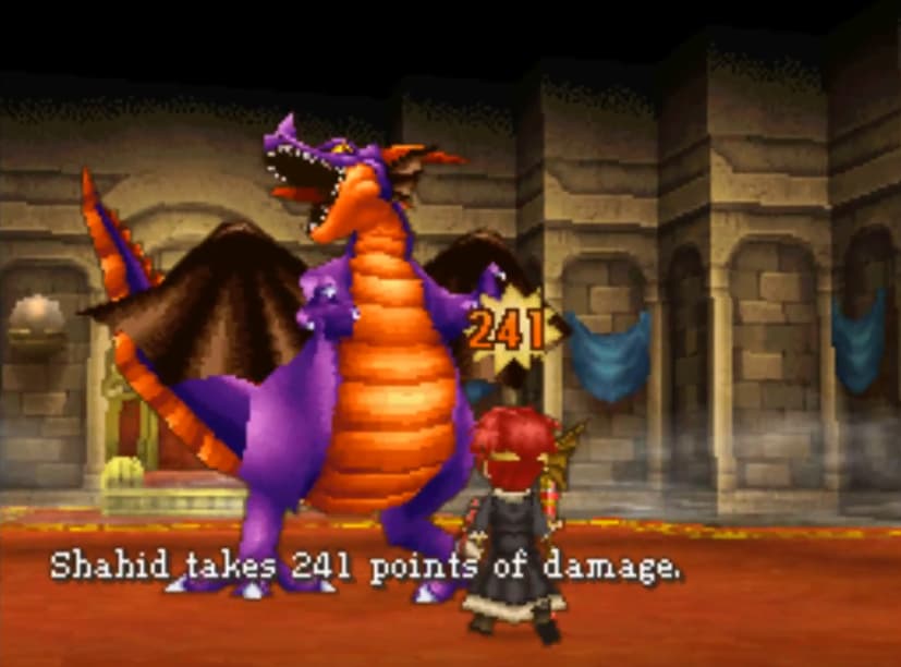 The Dragonlord bites the player's character via Dragon Quest IX Legacy Boss : Dragonlord [No HUD], The Coton YouTube