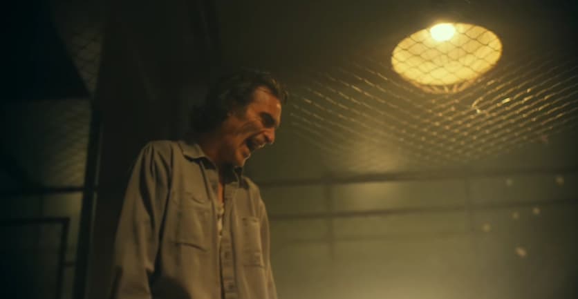 Arthur Fleck (Joaquin Phoenix) rages in Joker: Folie à Deux (2024), Warner Bros. Pictures
