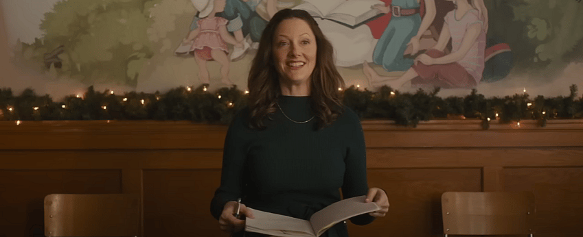 Judy Greer as Grace Bradley in The Best Christmas Pageant Ever (2024) Lionsgate