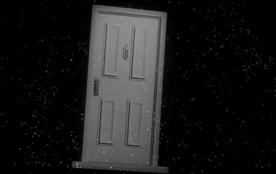 The Twilight zone Opening Credits, Door opening, zero.sHow's via YouTube, 1959, CBS