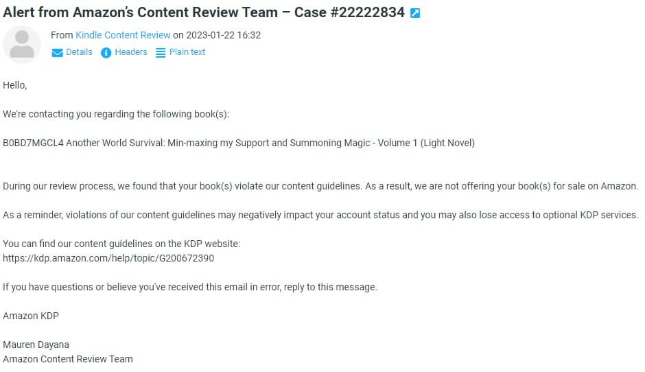 Hanashi e-mail