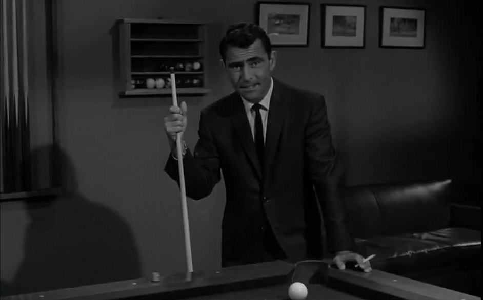The Twilight Zone, Rod Serling Intro, Pool Shark, Top 13 Twilight Zone Rod Serling Intro Appearances, Number 13, Via YouTube, CBS