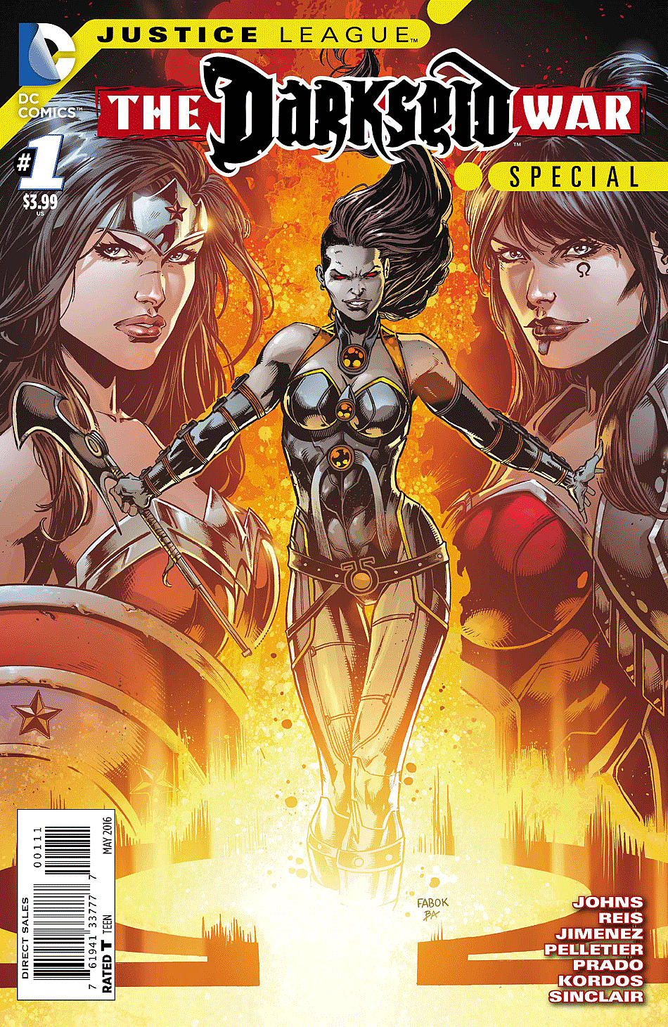 Cover by Jason Fabok and Brad Anderson