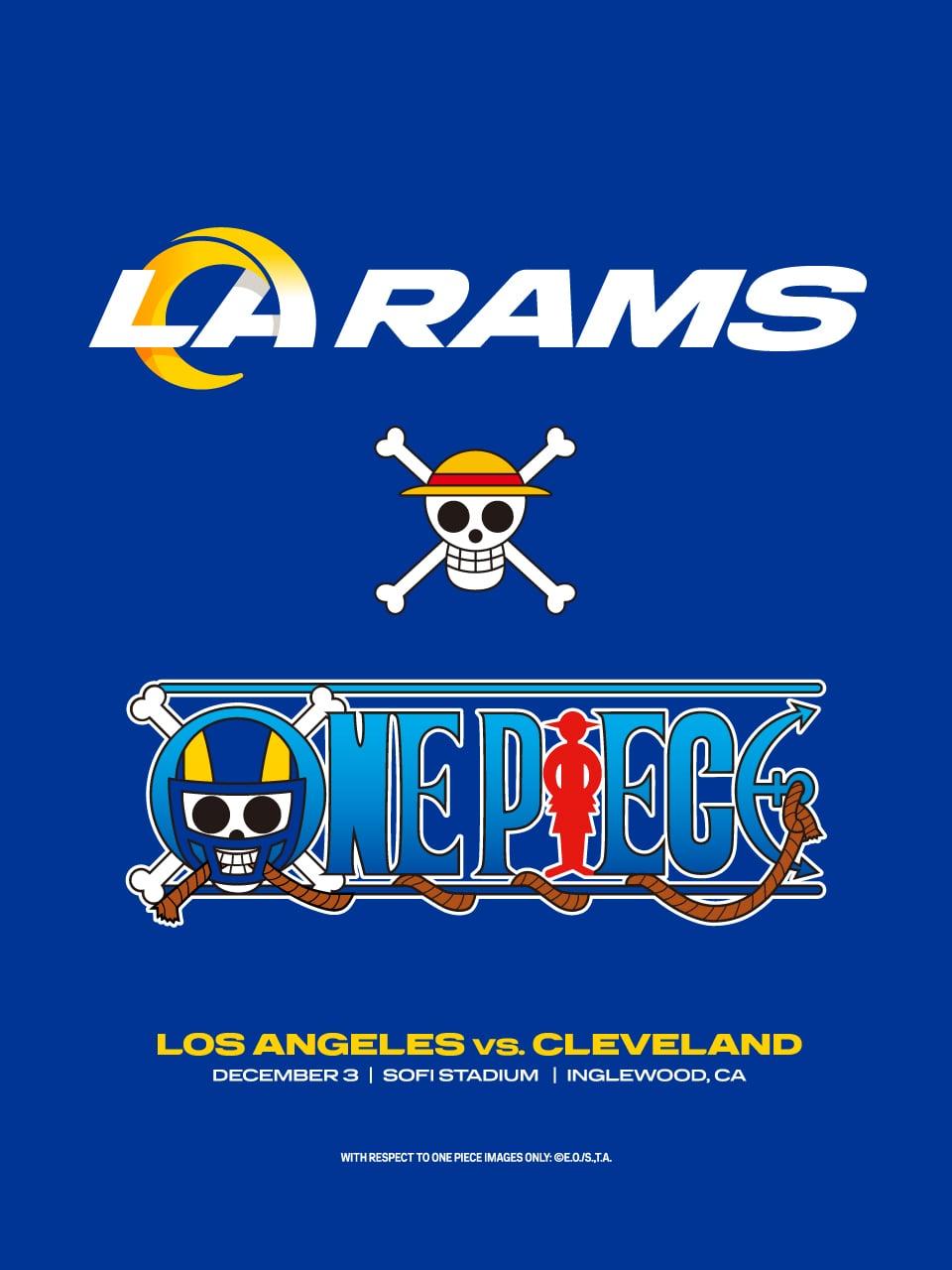 One Piece x LA Rams