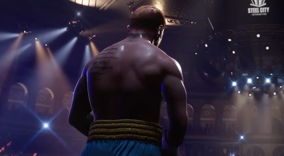 Saul "Canelo" Alvarez hyping himself up as he approaches the ring. Undisputed (2023), Deep Silver