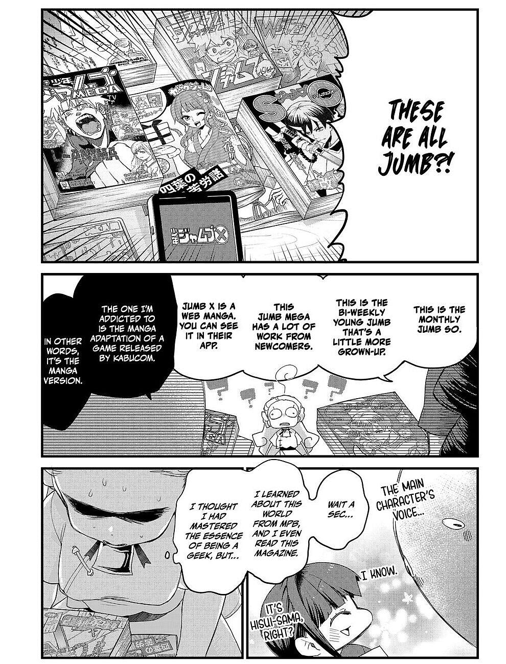 Osamu enlightens Mishin