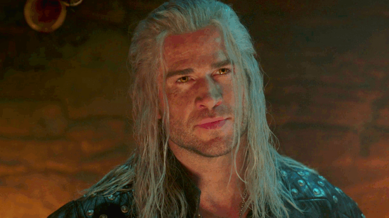 Geralt (Liam Hemsworth) receives a warning from Regis (Laurence Fishburne) in The Witcher Season 4 Episode 2 "Dream of a Wish Fulfilled" (2025), Netflix