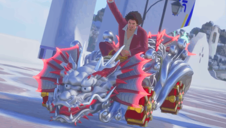 Ichiban (Kazuhiro Nakaya) enters the race in Sonic Racing: CrossWorlds (2025), SEGA