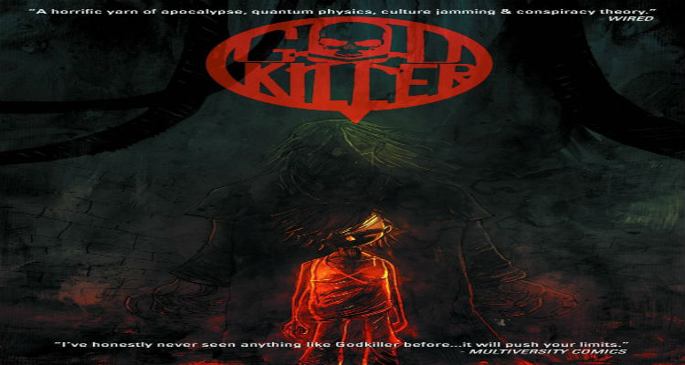 Godkiller Volume 1 Cover by Ben Templesmith
