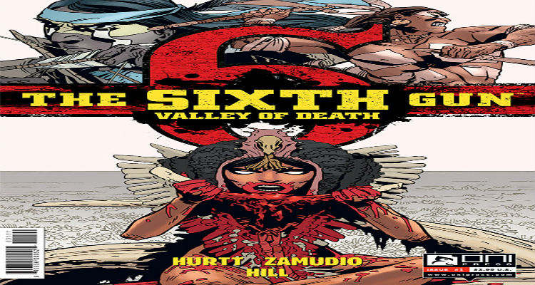 The Sixth Gun Valley of Death #1 cover Brian Hurtt A.C. Zamudio