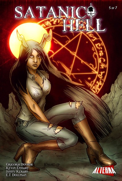 Satanic Hell #5 Cover
