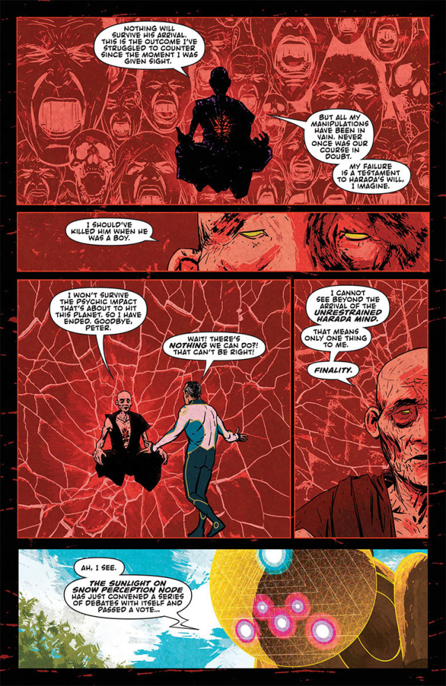 Book of Death The Fall of Harbinger Preview Page