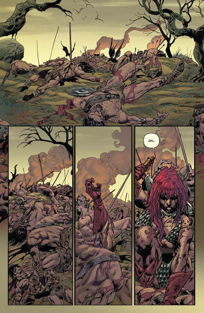 Red Sonja Conan #2 Preview Page