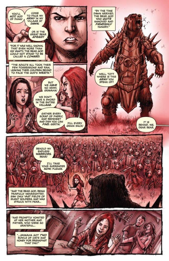 Red Sonja #18 Preview Page