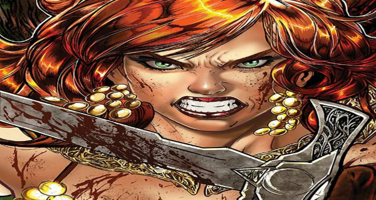 Red Sonja 18 Variant Cover by Melo