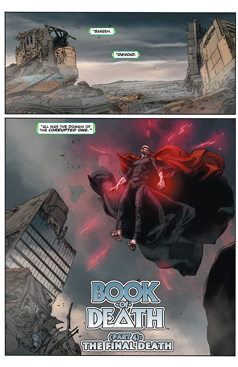 Book of Death #4 Preview Page