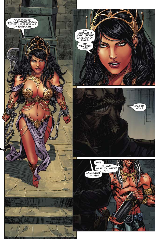 John Carter Warlord of Mars Preview Page