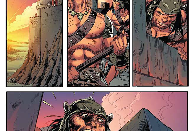 Red Sonja / Conan #3 Preview Page