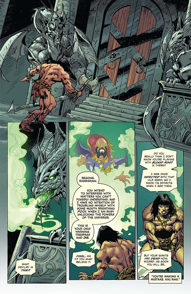 Red Sonja / Conan #3 Preview Page