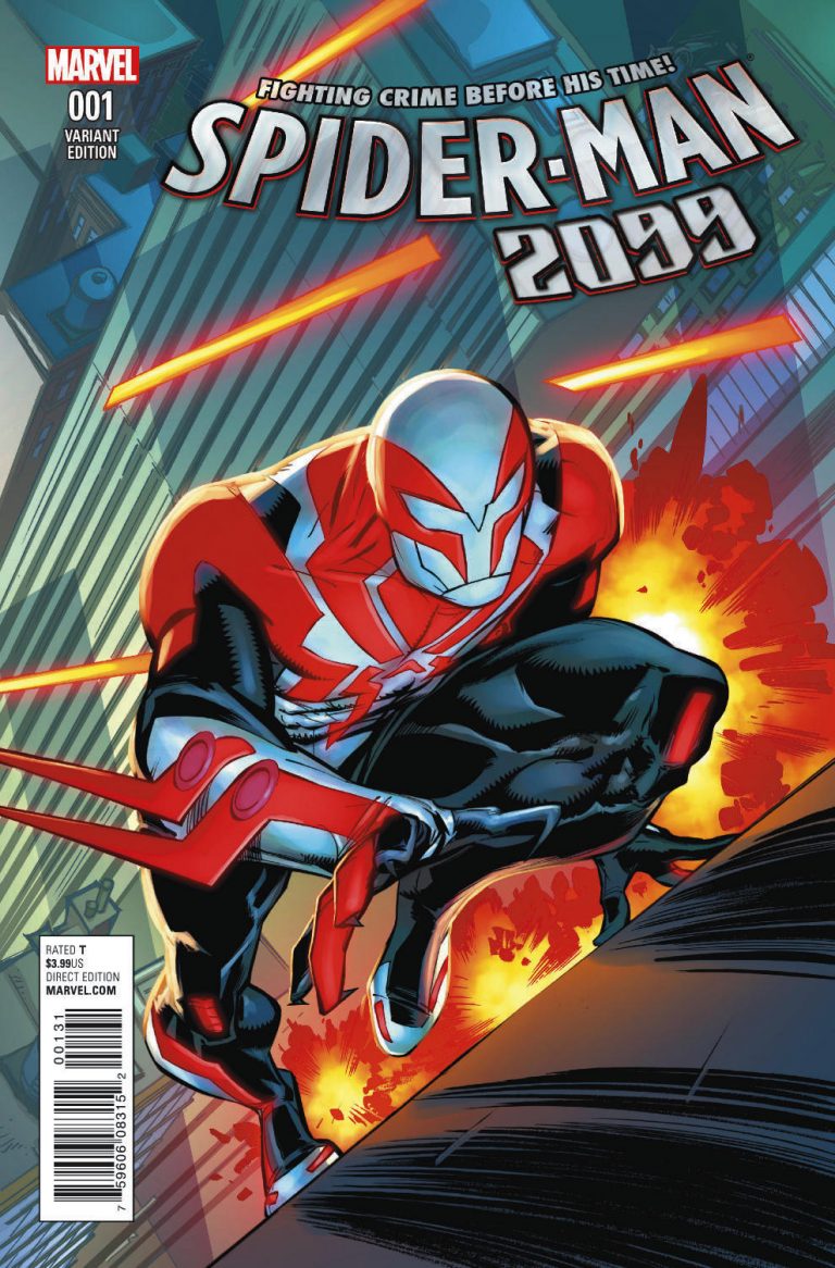 Comic Book Review SpiderMan 2099 1 Bounding Into Comics
