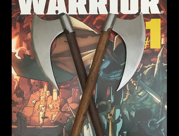 Wrath of the Eternal Warrior Cusotmized Battle Axes