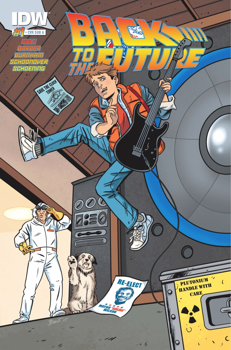 Back to the Future #1 Variant Cover