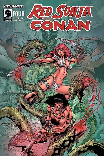 Red Sonja / Conan #4 Cover