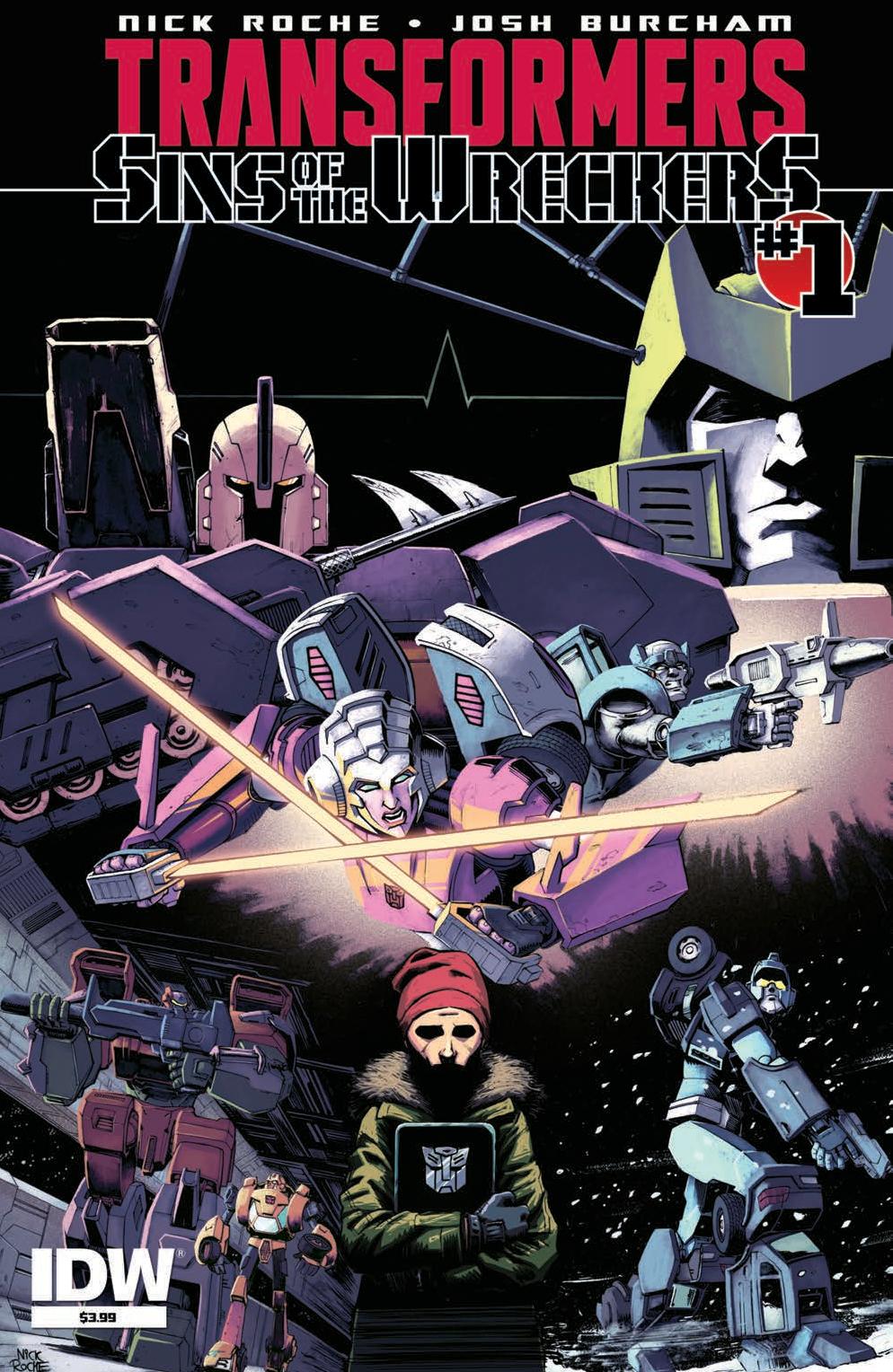 Transformers: Sins of the Wreckers #1 Cover