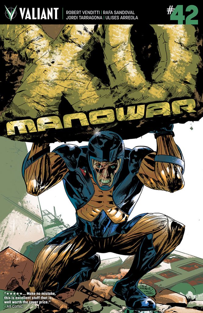 X-O Manowar #42 Cover