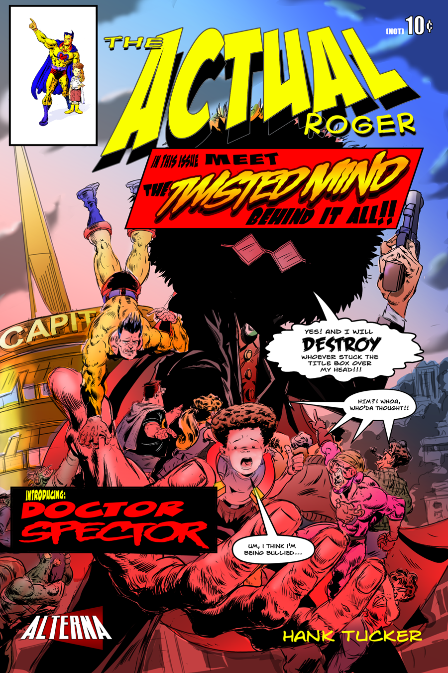 The Actual Roger #4 Cover
