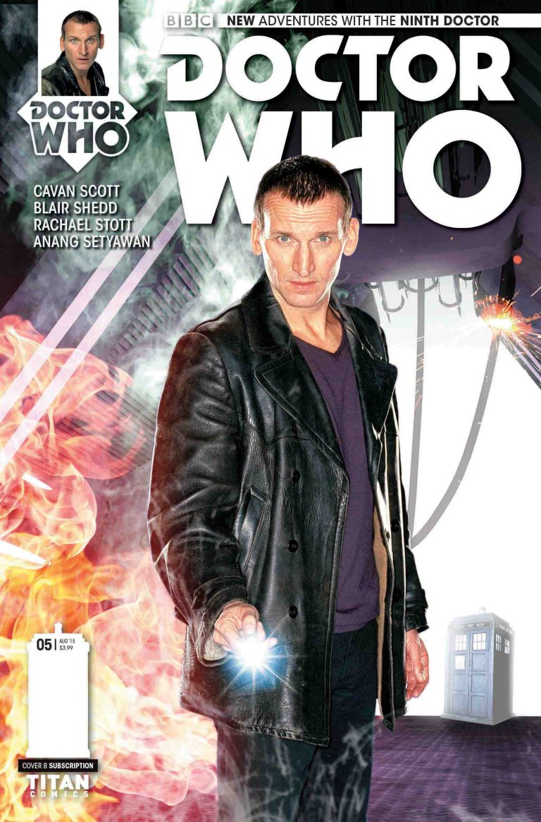 8.0 DOCTOR WHO #1 NINTH DOCTOR TITAN COMICS COVER A MAY 2016 VF 