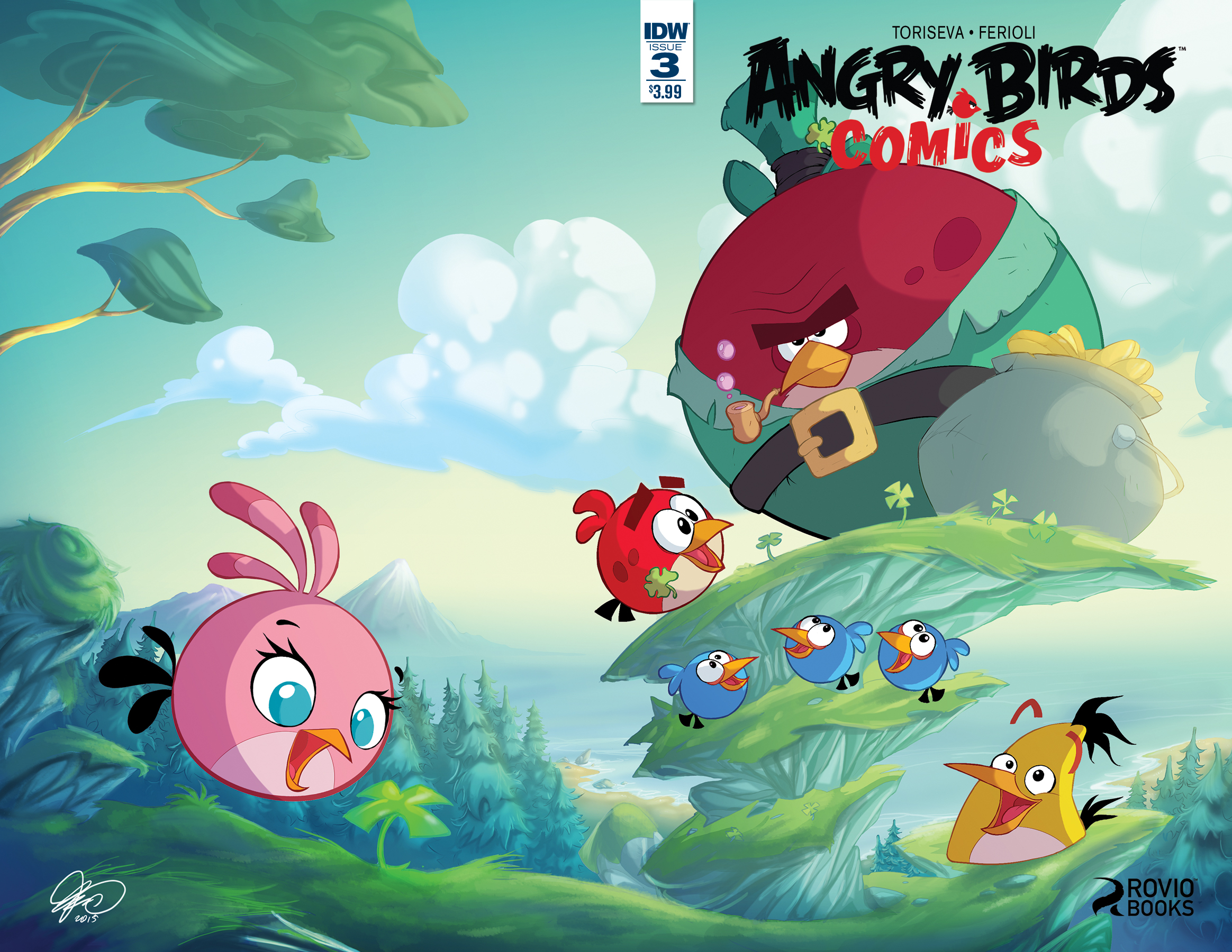Angry Birds #3 Cover