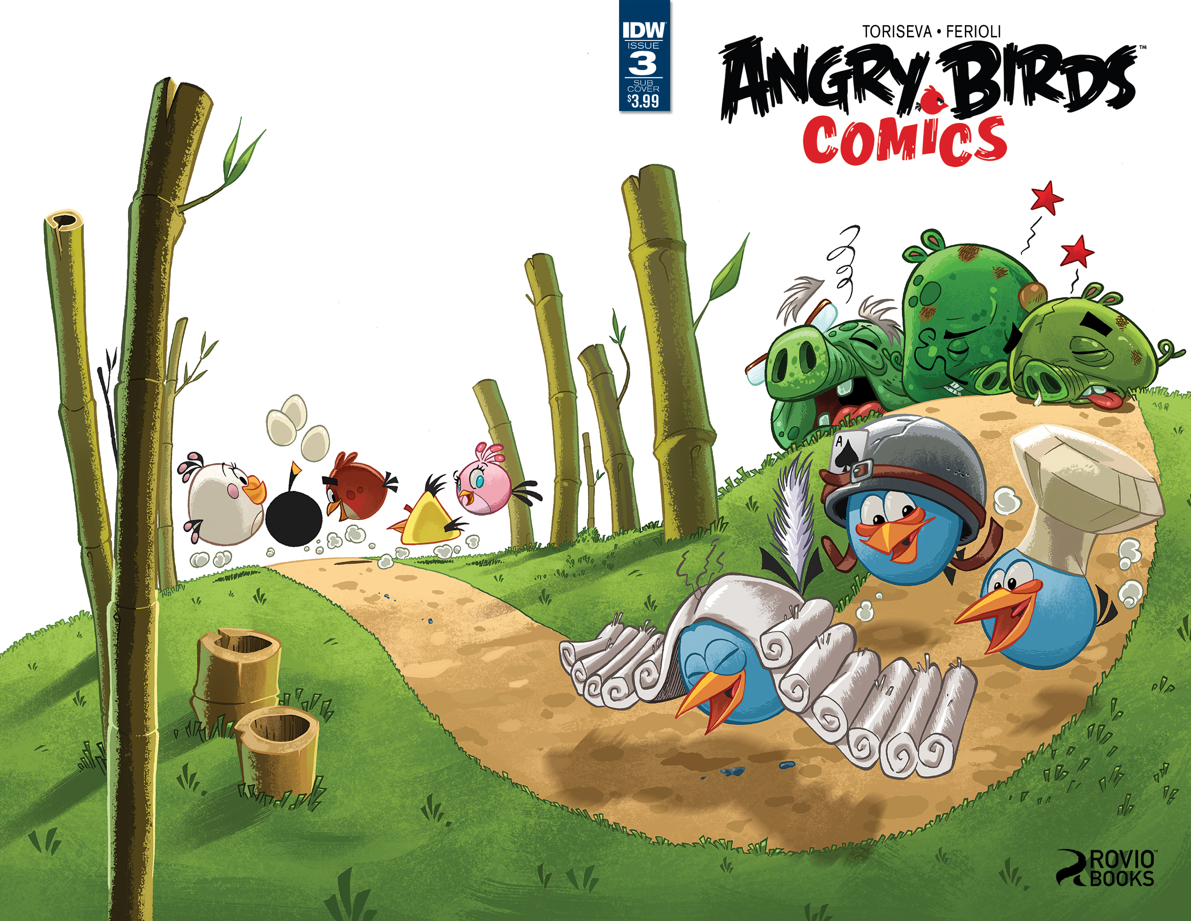 Angry Birds #3 Cover