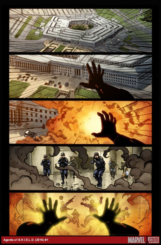 Agents of S.H.I.E.L.D. #1 Preview Page