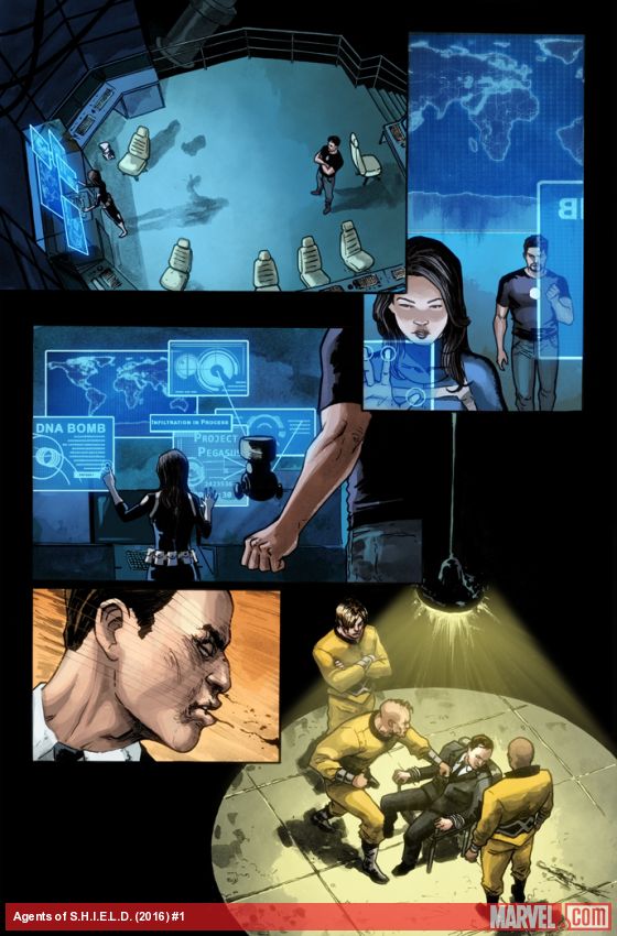 Agents of S.H.I.E.L.D. #1 Preview Page