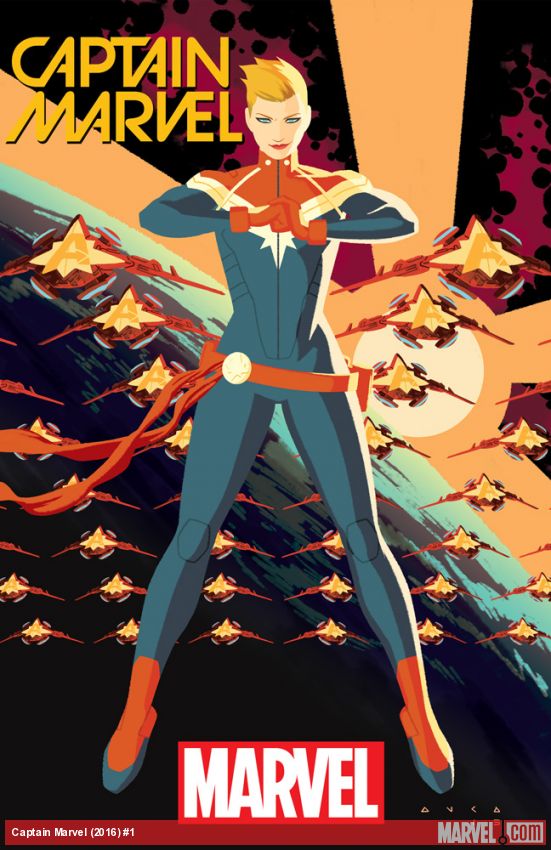 Captain Marvel #1 Cover by Kris Anka