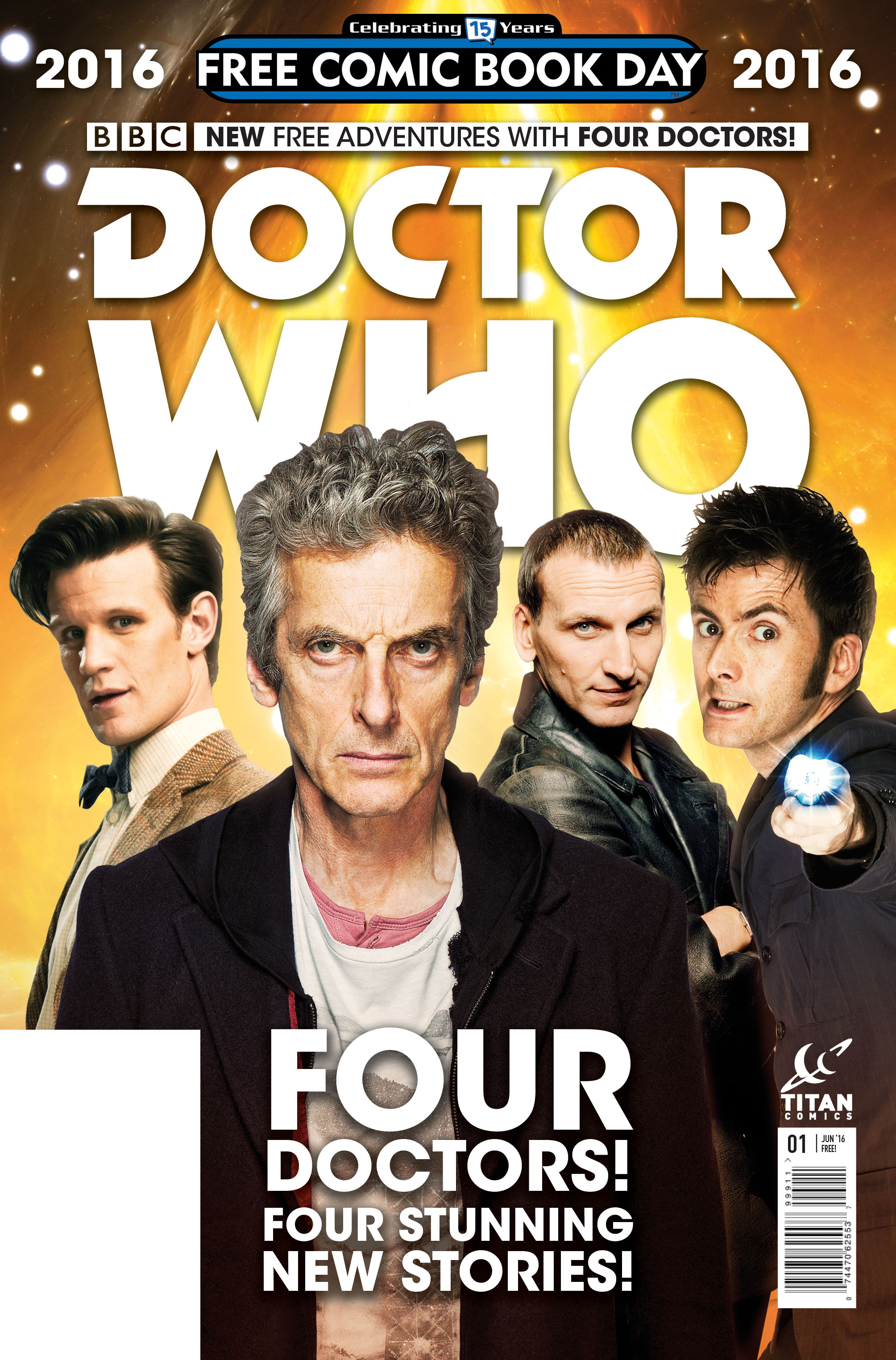 Doctor Who Free Comic Book Day 2016 Cover