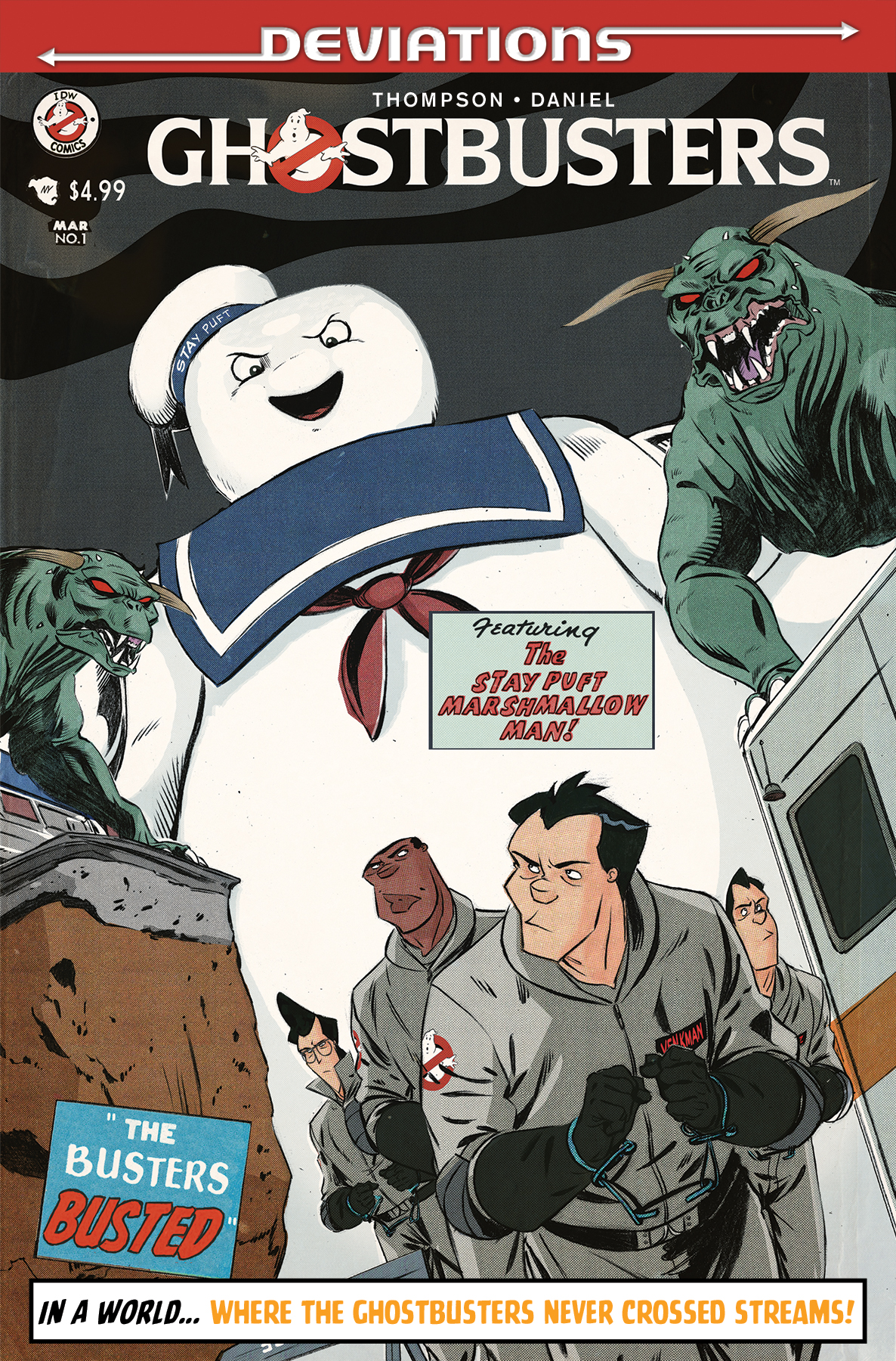 Ghostbusters Deviation Cover