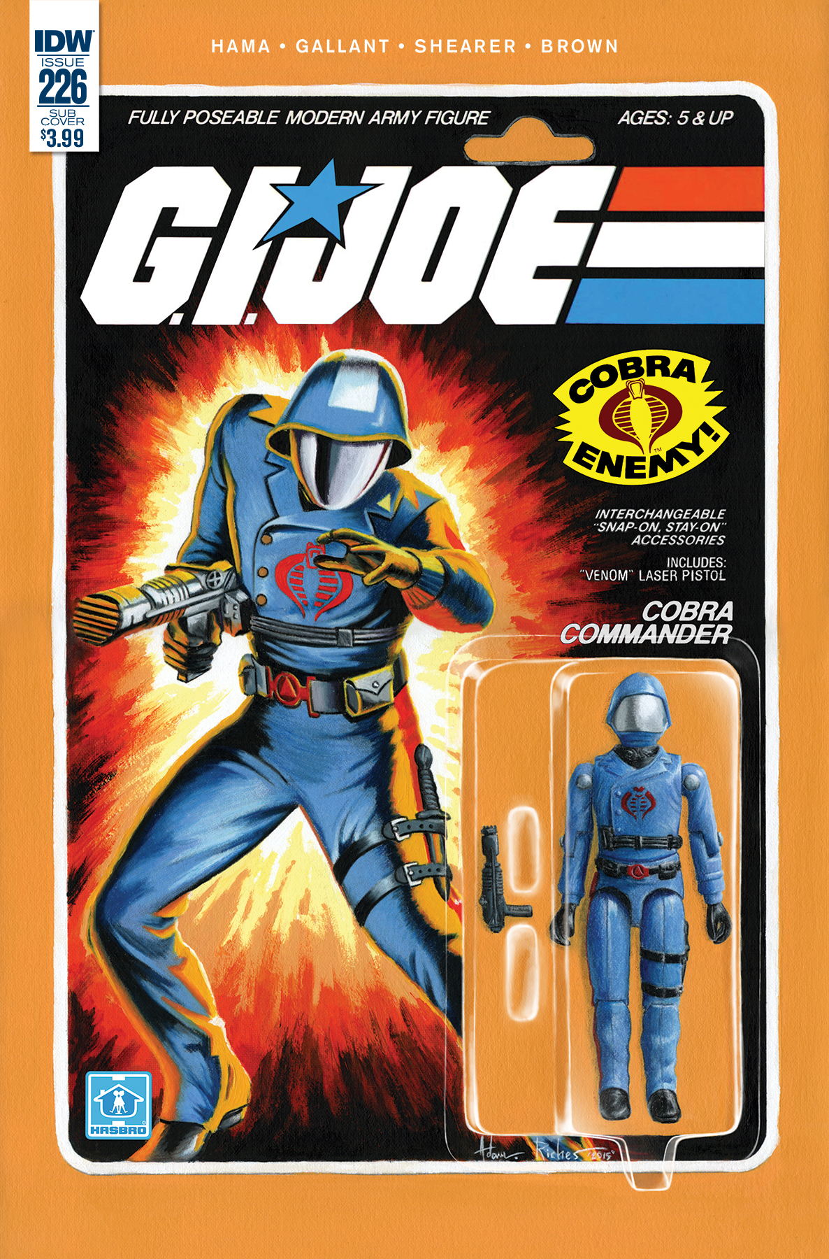 G.I. JOE: A Real American Hero #226: Cobra Nation, Part 1 Cover