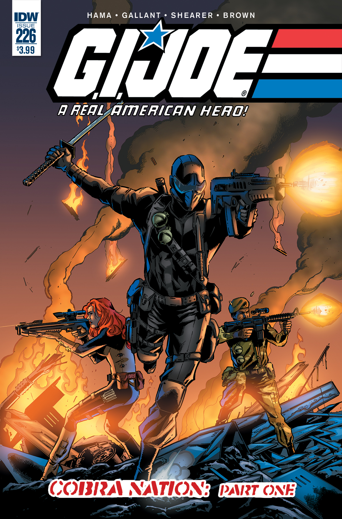 G.I. JOE: A Real American Hero #226: Cobra Nation, Part 1 Cover