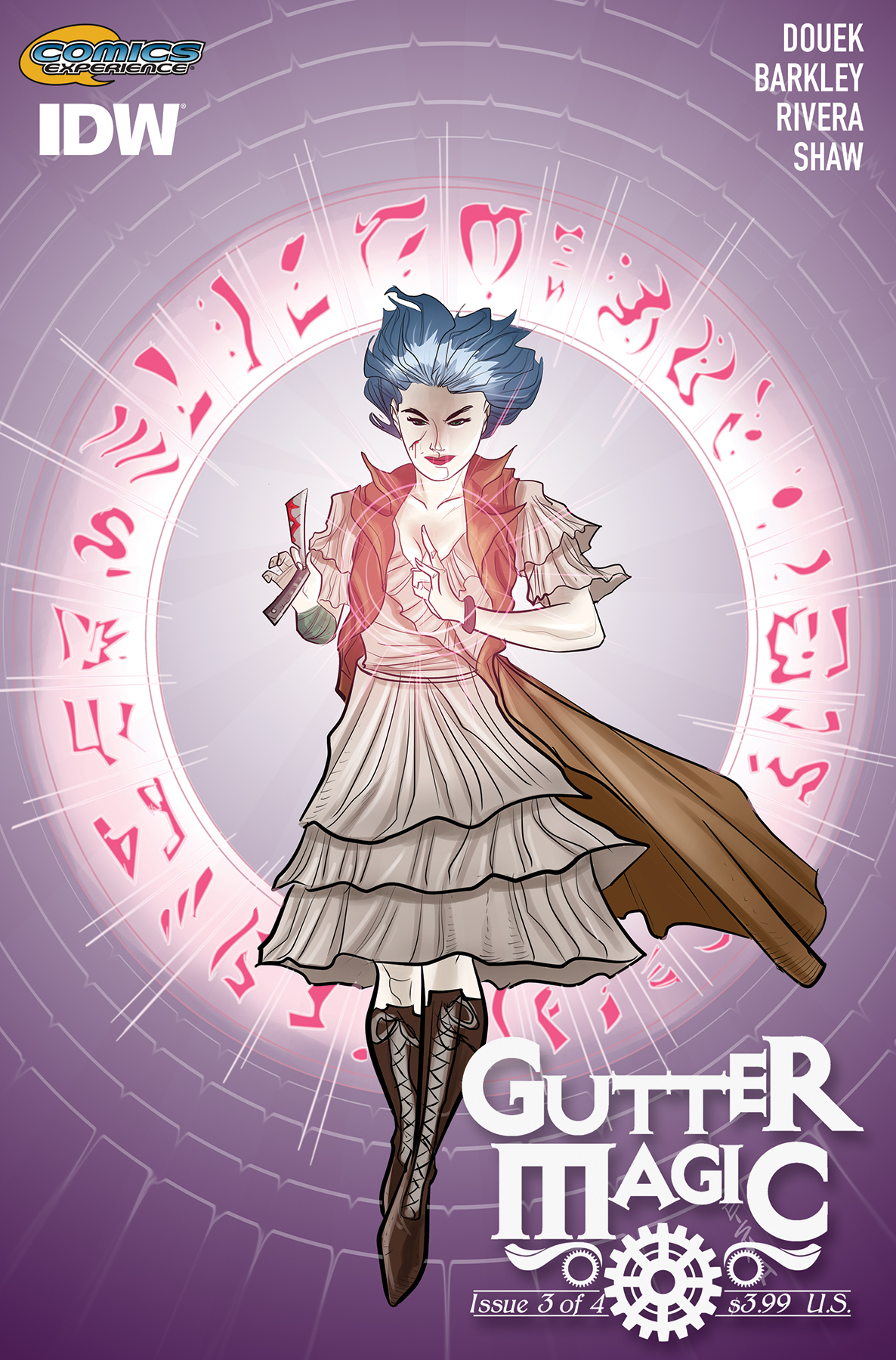 Gutter Magic #3 (of 4) Cover