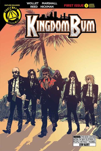 Kingdom Bum #1 Cover