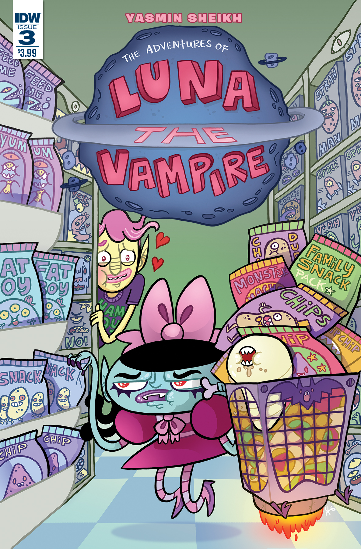 Luna the Vampire #3 (of 3) Cover
