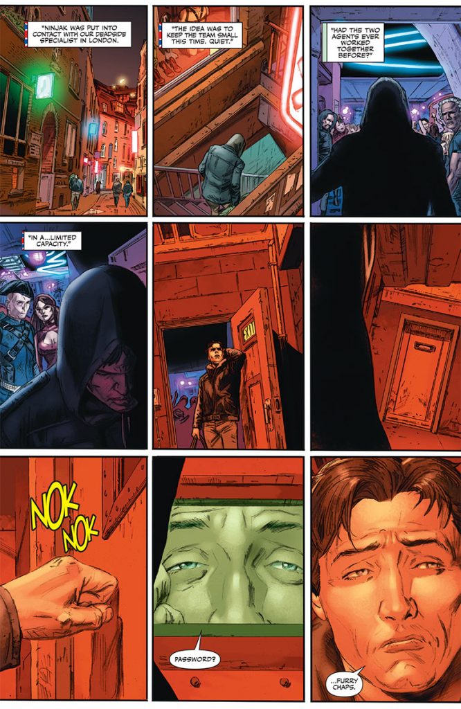 NInjak #10 Preview Page