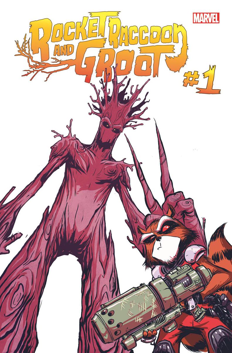 Rocket Raccoon and Groot #1 Cover