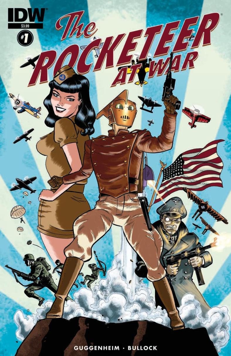 The Rocketeer at War #1 Cover